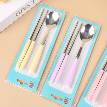 JX212 Spoon & Chopsticks 2-Piece Set M.66