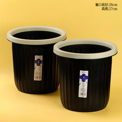 312 black pressure ring trash bin M.23
