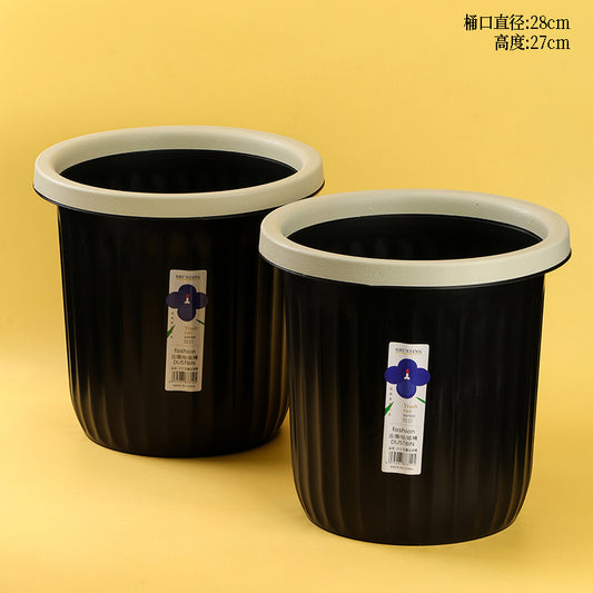 312 black pressure ring trash bin M.23