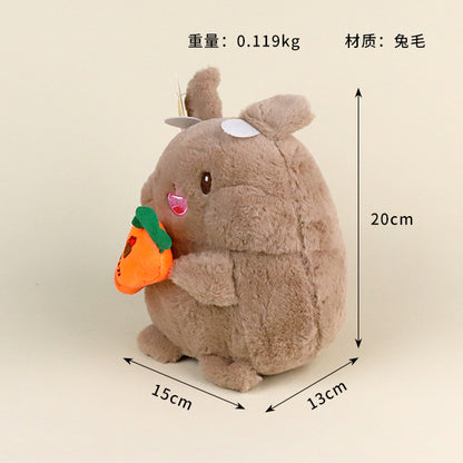 Radish Rabbit Plush Toy M01 JPDB