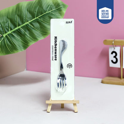 0035 304 Stainless Steel Little Whale Kids' Fork M.66 JPDB