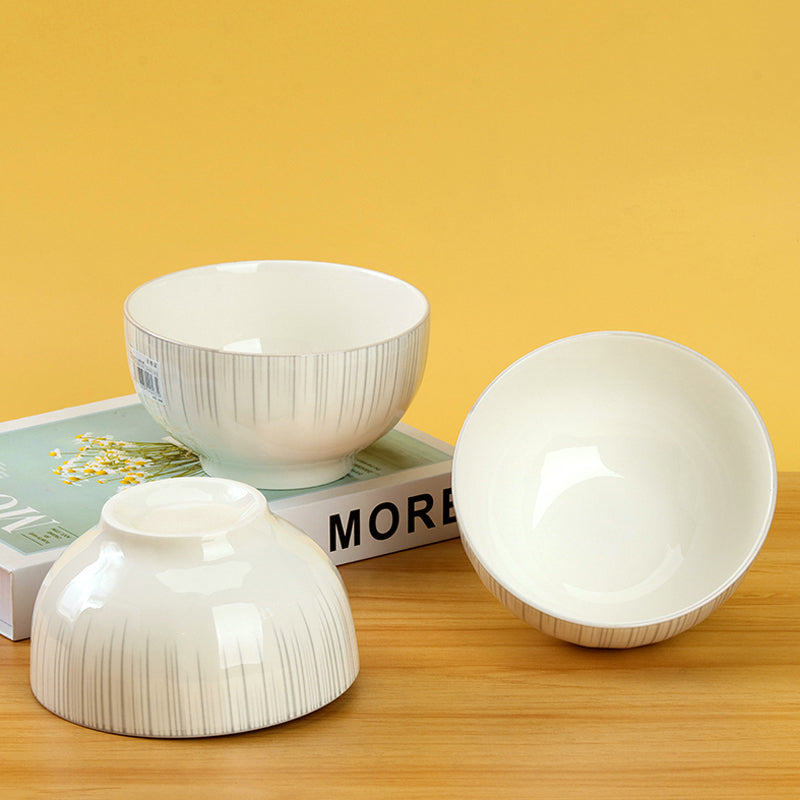 5 - inch Printed Starlight Bowl in Space - Time Gray M.66 JPDB