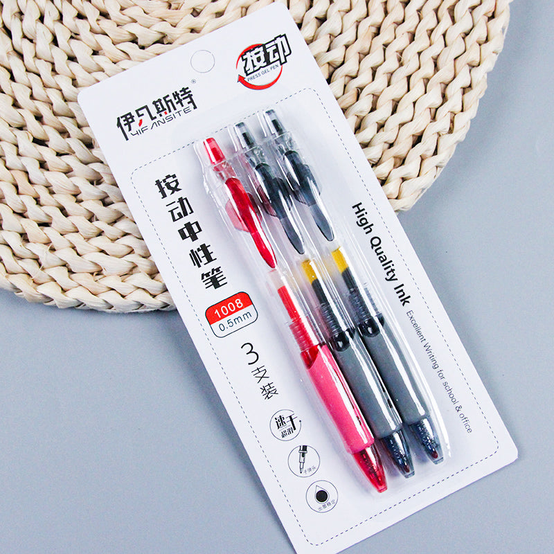 0317 Blister - packed Three Bounce Pens M.82