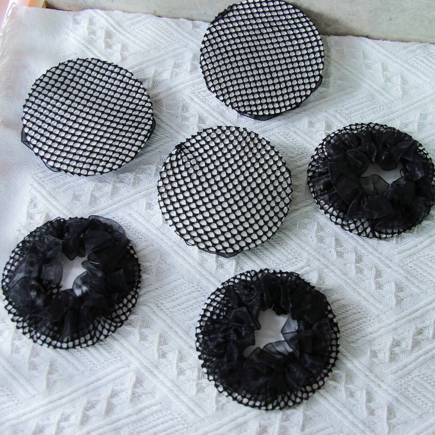 M42 W-18 Checkered Hair Net