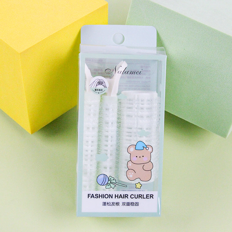 082 Boxed Sticky Curling Irons + Volumizing Clips M.50