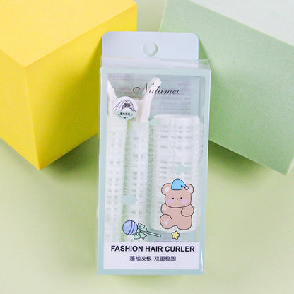 082 Boxed Sticky Curling Irons + Volumizing Clips M.50