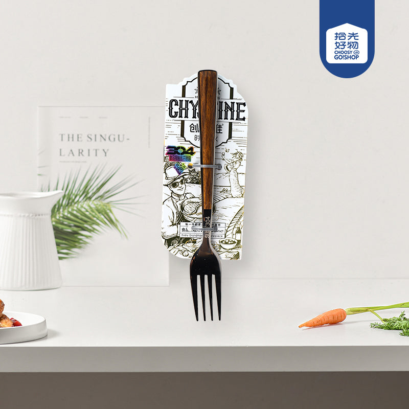 TF - 2108 304 Stainless Steel Medium Comfort Fork & Spoon Set M.66 JPDB