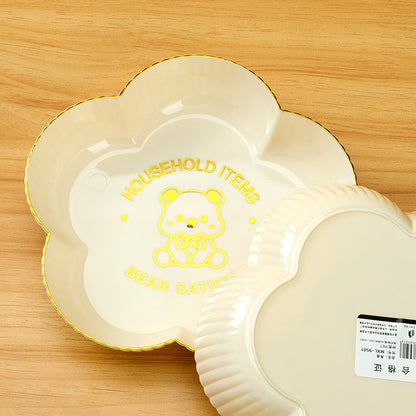 9501 Phnom Penh Flower-shaped Little Bear Fruit Plate M.20