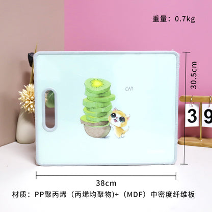 Model FLS-7773 Large-Size Marmot Fruit & Vegetable Cutting Board M.69 JPDB