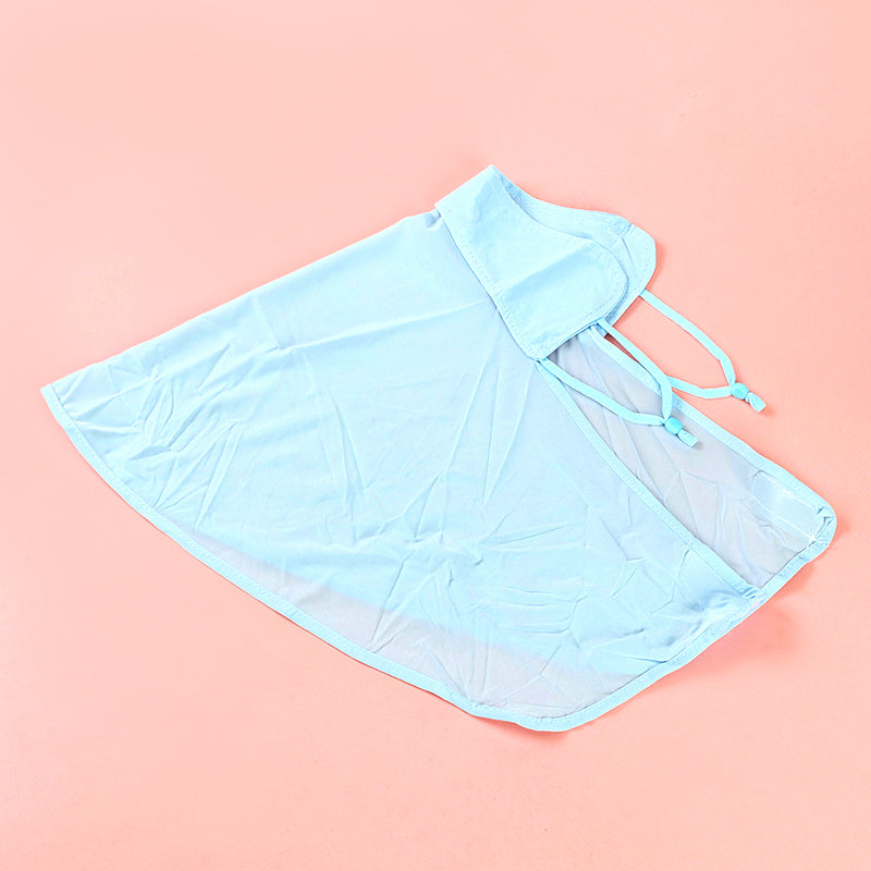 Solid-Color Sun Protection Neck Gaiter (Face Mask) - Adjustable, Random Color M41