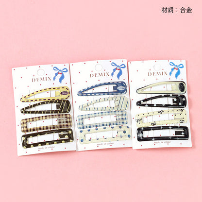 M42 Four Minimalist - Printed Bobby Pins in a Box