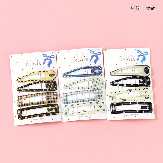 M42 Four Minimalist - Printed Bobby Pins in a Box