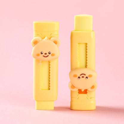 HW-MK-4549 Cake Bear Triangle Push-Pull Eraser M.83