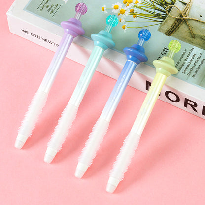 Retractable Erasable Gel Pen (GP8062, Blue) M82