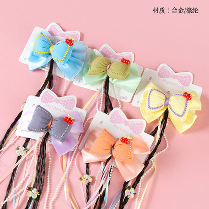 M42 New Style Cushion Bowtie Hair Extension Braid Clips