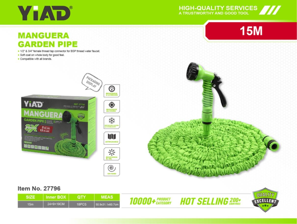 15M garden telescopic tube M.33