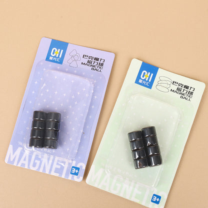 M.34 XG0025 Blister - Card Pack of 8 Cylindrical Magnets