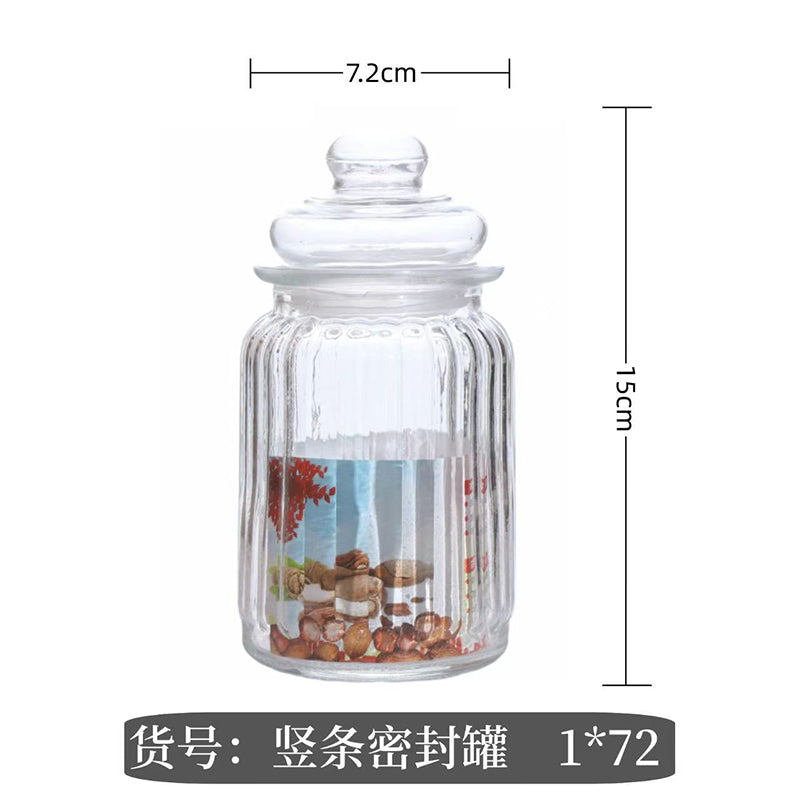 Variety vertical sealed jar (15*7.5cm)  M.17 M.65