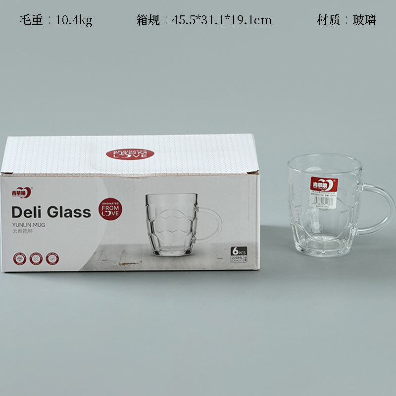 Green Apple ZB01-130 Glass Handle Cup  M.17 M.65