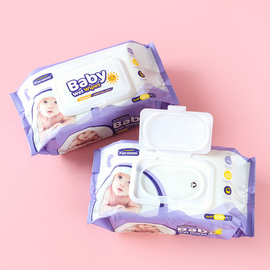 9817 Purple Doll Arabic Wet Wipes 100 Sheets M28 M.21