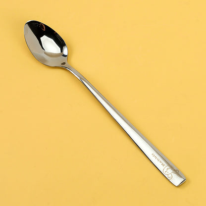 YLZ-7480 Rabbit-Shaped Square-Handle Iced Pointed Spoon M.66