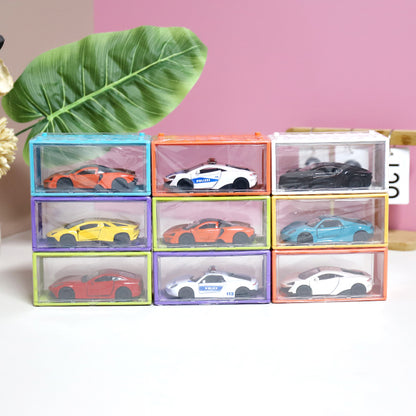 8051A Alloy Pull-back Sports Car with Opening Doors M.03 JPDB