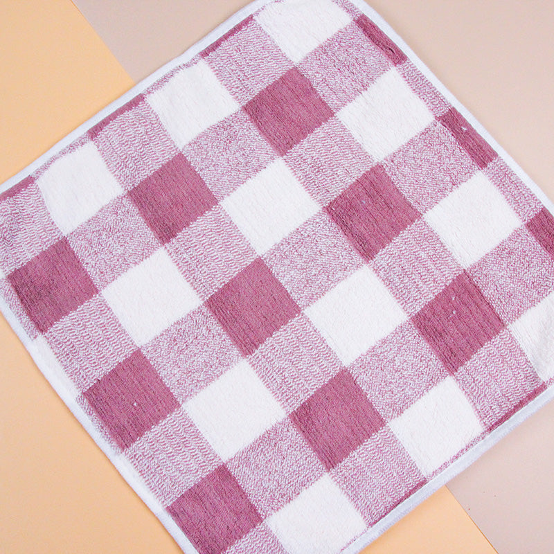 8087 Pastoral Checked Scarf (35*35) M.22