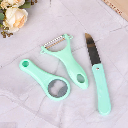 A - 9820 Fruit Knife with Two Planer Tools Insert Card M.62