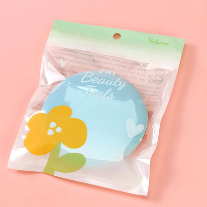 0017 Esponja limpiadora facial de doble uso, tamaño grande, M.50 