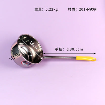 Flat-Bottom Spoon with Plastic Handle (18*35cm) M.61 JPDB M.61