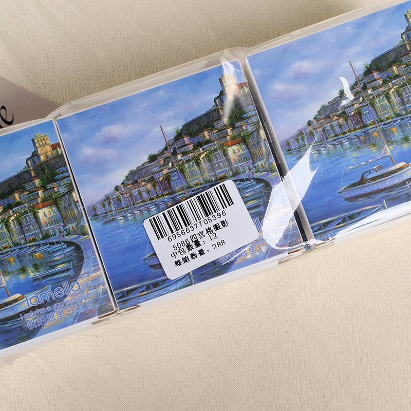 Paleta de sombras de ojos de cuatro paneles 5086 M.58 