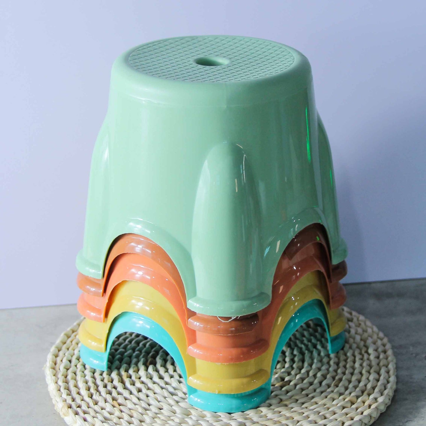 826 Cartoon Plastic Round Stool (999) M.28