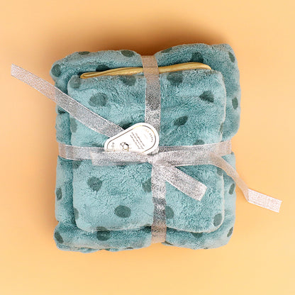 M.25 JPDBPolka Dot Bath Towel Set