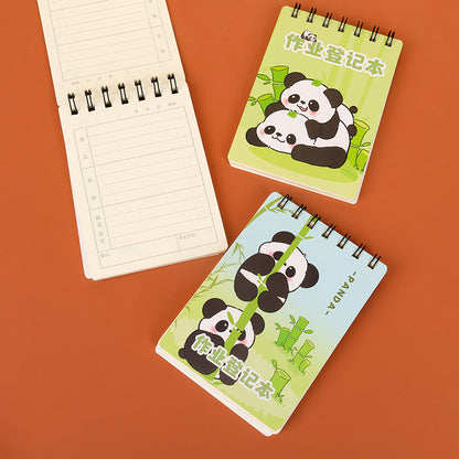 XQA6 Series Homework Notebook (Random Patterns, Small) A6 Size Eye-Care Paper Primary School Students M.81