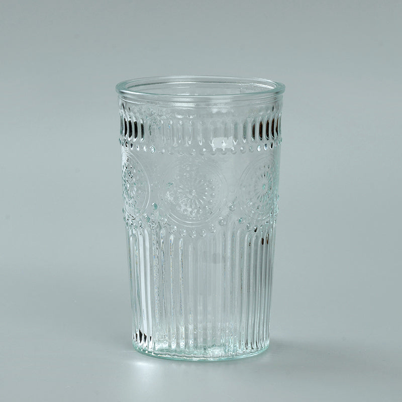 Feifan Sunflower-patterned Glass Cup M.17