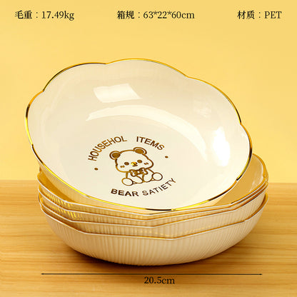 9500 Phnom Penh Little Bear Fruit Plate M.20