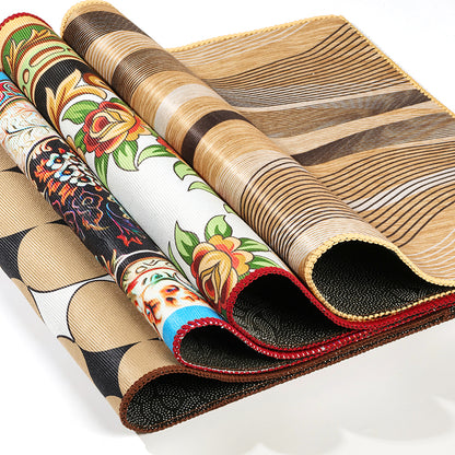 50*80 crystal velvet door mat (color and pattern random) M.28