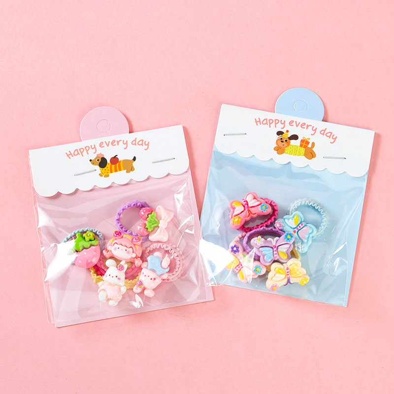M42 Boxed Five Cartoon Accessory Kids' Hair Ties