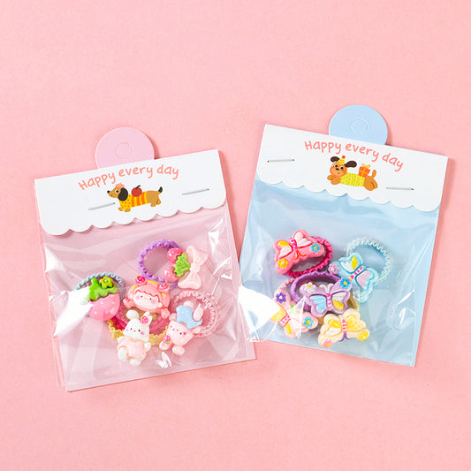 M42 Boxed Five Cartoon Accessory Kids' Hair Ties