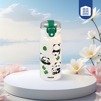 H-BW-1333 Panda Straw Vacuum Insulated Mug (350ml) M.26 JPDB