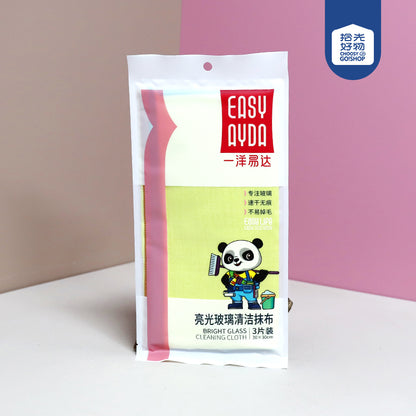 No.1057 3-Pack Yangyida Shiny Glass Cleaning Rag M.68 JPDB