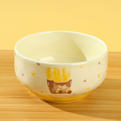 Yingshanhong 4.6-inch Zhiyue Bowl (French Fries) M.18