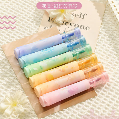 BL - 940 - 2 - 6 Soft - tip Floral - scented Eye - protecting Highlighters - Display Stand M.82