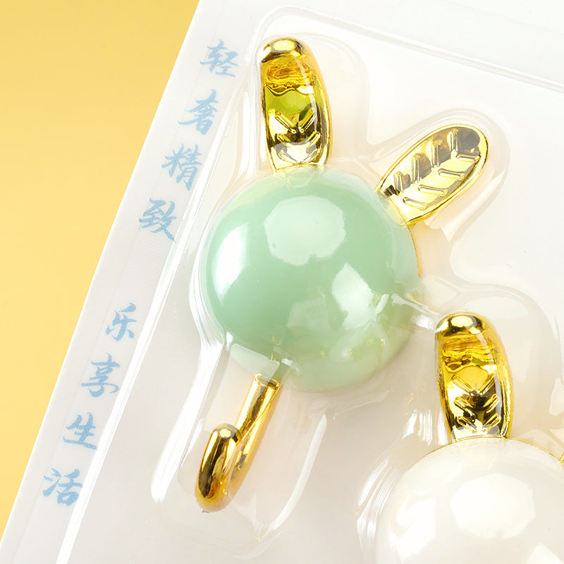Zhuoyunxin Model 5638 Adhesive Hooks - 2 Pcs Little Rabbit Design M.16