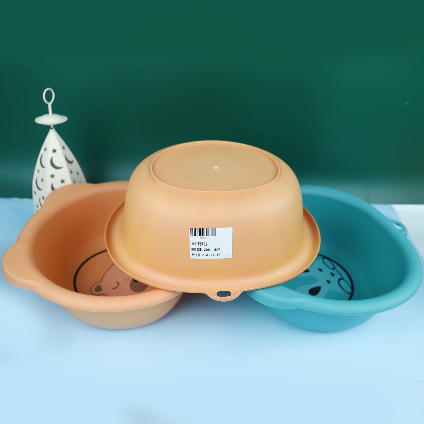 AB-51 Cartoon Solid Color Basin M.19