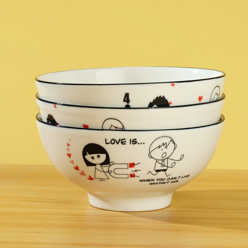 Cuenco de boca recta de 6 pulgadas con patrón de azalea (3762-63) M.66 JPDB 