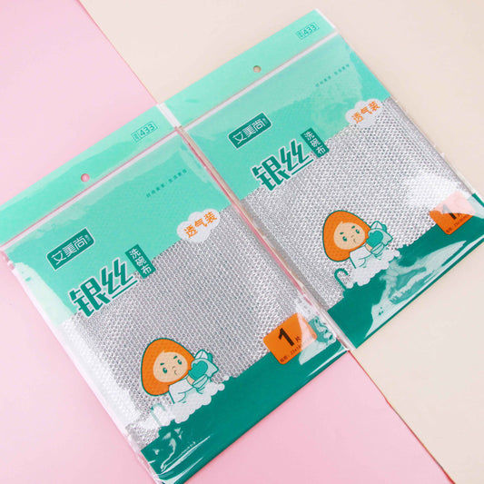 Aimeishang 433 Single-piece Silver Thread Dishcloth M13