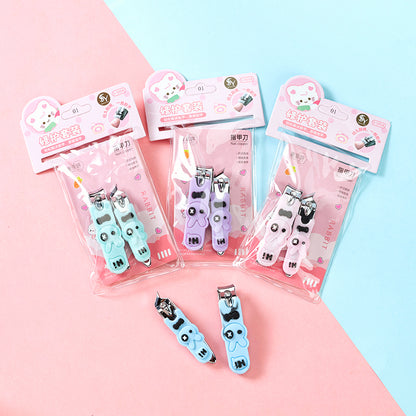 605B Medium-sized Angled Mouth Utility Knife Set (2 pieces) Random M.51