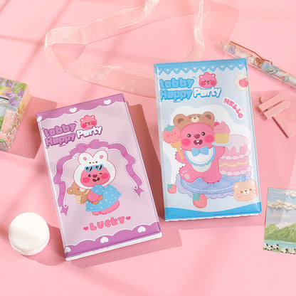 Menglulu Stress Relief Pocket Notebook XX-0860 8.3*13.8cm Portable Soft Cover Daily Writing M.81