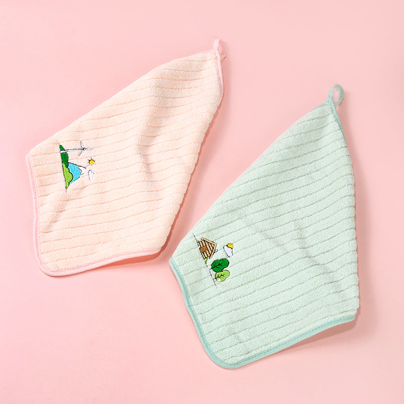 8627 Simple Windmill Scarf (30*30) M.22